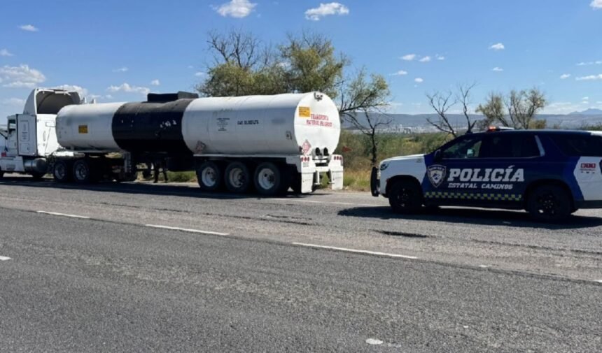 recuperan 32 mil litros de combustible de tractocamion en guanajuato