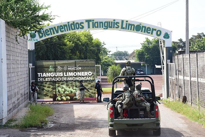 refuerzan seguridad en empacadoras de limon con la operacion paricutin