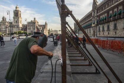 refuerzan seguridad en palacio nacional y plazas comerciales por marchas