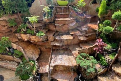 Restaurante con cascadas artificiales imprescindible en Nezahualcóyotl