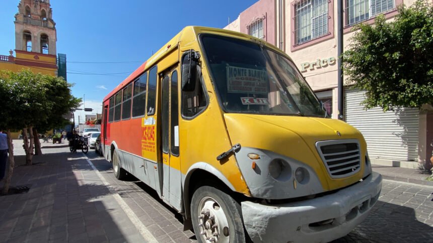 retiran unidades del transporte publico en celaya