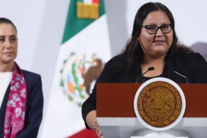 secretaria de las mujeres condena el acoso a claudia sheinbaum