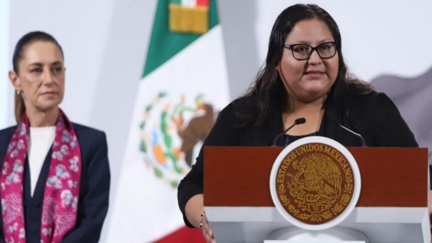 secretaria de las mujeres condena el acoso a claudia sheinbaum