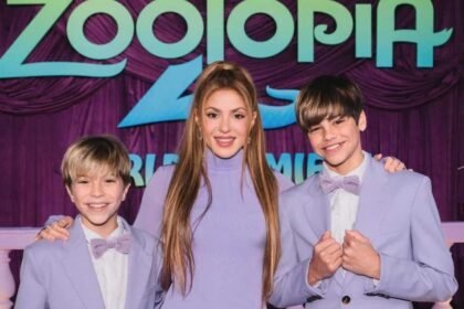 Shakira confirma la participación de sus hijos en Zootopía 2 y su paso por la alfombra roja