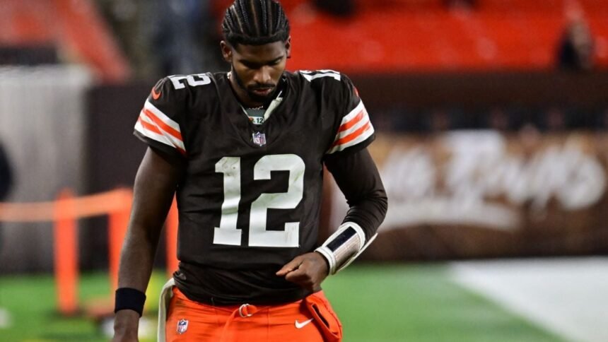 shedeun sanders quarterback de browns victima de robo en su