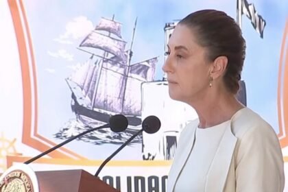 sheinbaum afirma en veracruz que el respaldo interno es clave
