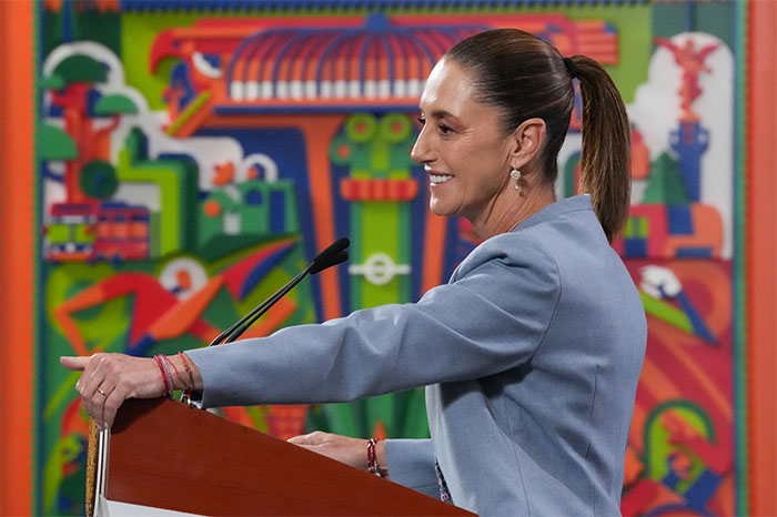 sheinbaum afirma que mexico concluira favorablemente el ano a pesar