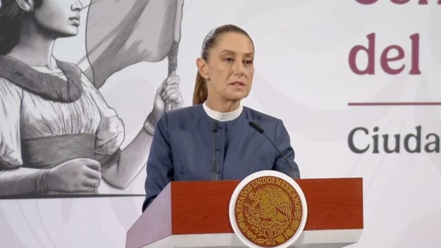 sheinbaum descalifica criticas sobre el asesinato del alcalde carlos manzo