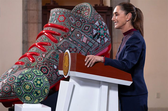 sheinbaum descarta intervencion militar de estados unidos en