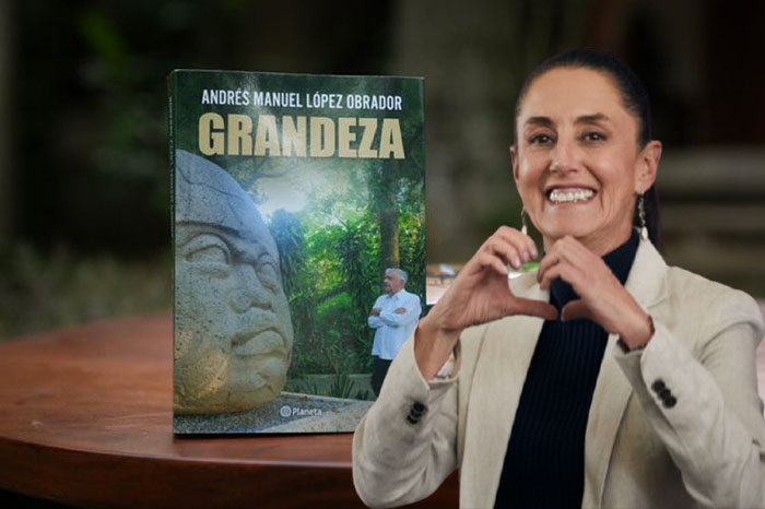 sheinbaum destaca el nuevo libro de lopez obrador y afirma