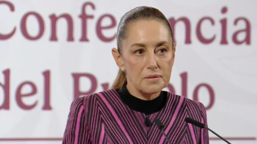 sheinbaum justifica el blindaje de palacio nacional para salvaguardar la