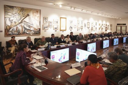 sheinbaum y bedolla evaluan el plan michoacan por la paz