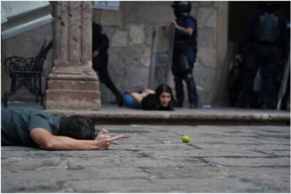 siete personas son detenidas por la fge por danos en