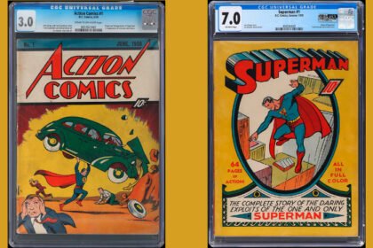 superman marca un record al venderse un comic por 912