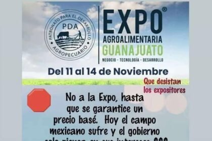 suspension del acto inaugural en la expo agroalimentaria