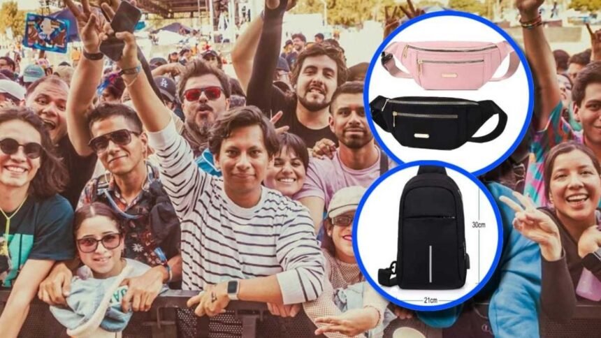 Tamaño permitido de bolsas y mochilas en Corona Capital 2025 y lista de objetos autorizados