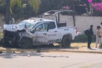 tres fallecidos en accidente multiple con patrulla de la gn