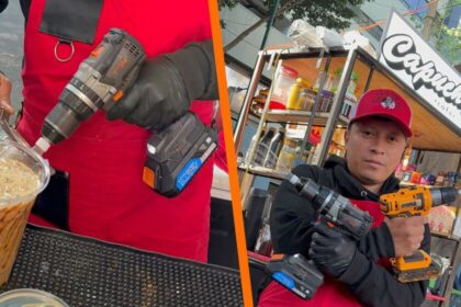 Variedad de opciones: matcha y capuccino disponibles en la oferta de bebidas