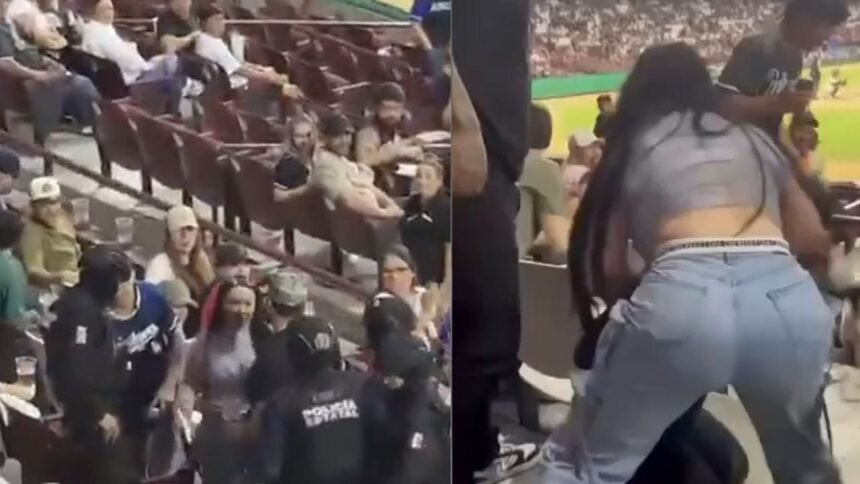 violencia en el beisbol en culiacan pelea entre mujeres en