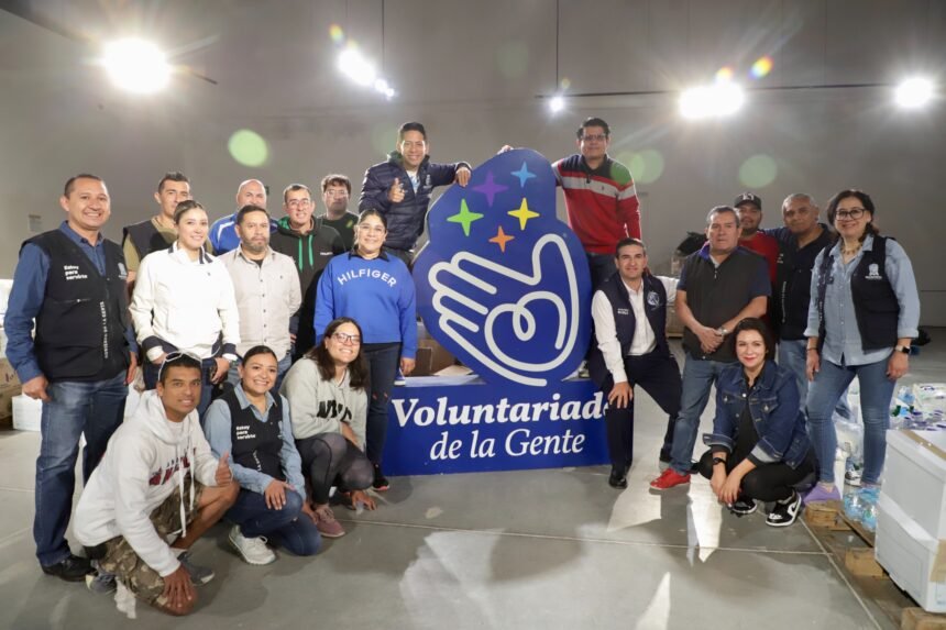 voluntariado de la gente recolecta mas de 125 mil articulos