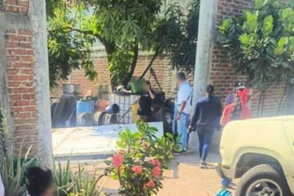 adulto mayor fallece al ser aplastado por un porton en