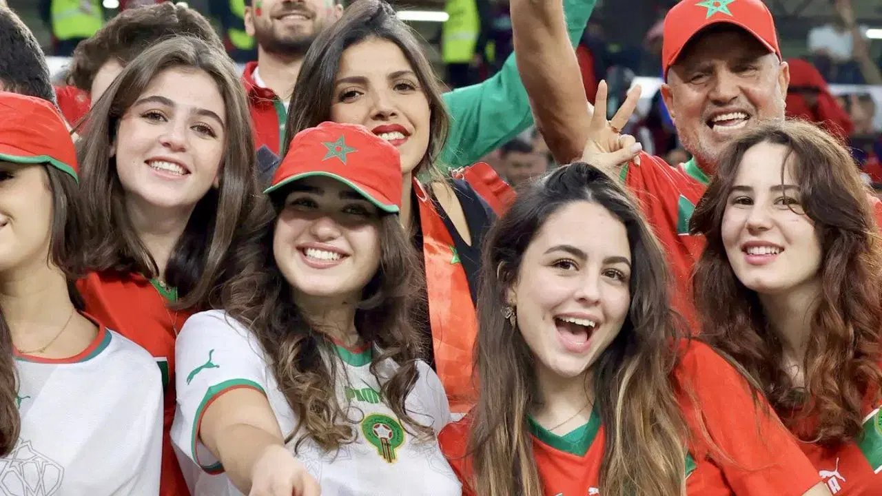 Aficionadas marroquíes destacan en la Copa Africana de Naciones