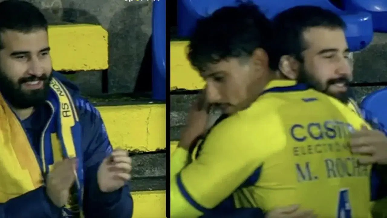 aficionado viaja a isla lejana para apoyar al equipo y