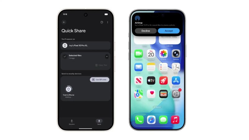 Apple y Google desarrollan sistema de transferencia de datos entre iOS y Android