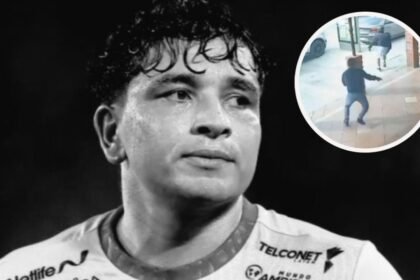 Asesinato del futbolista Mario Pineida del Barcelona SC registrado en imágenes impactantes