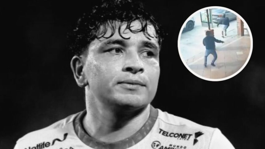 Asesinato del futbolista Mario Pineida del Barcelona SC registrado en imágenes impactantes