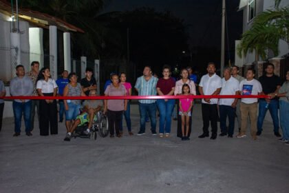 autoridades entregan las calles justo sierra y lazaro cardenas en
