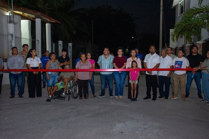 autoridades entregan las calles justo sierra y lazaro cardenas en