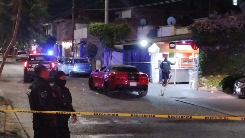 balean a un hombre en paseo san joaquin mientras conducia