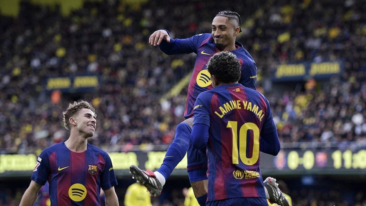 barcelona cierra 2025 con victoria ante villarreal y consolida su