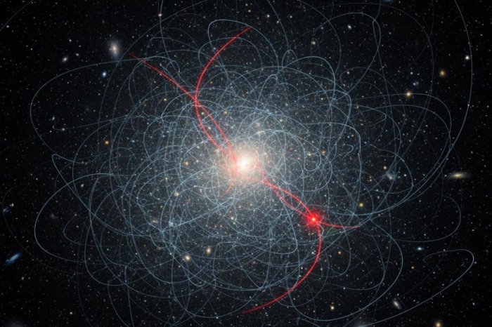 colision unica en millones de anos podria explicar la materia