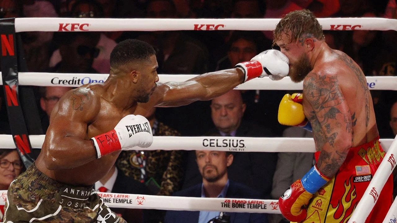 criticas al combate entre anthony joshua y jake paul tras