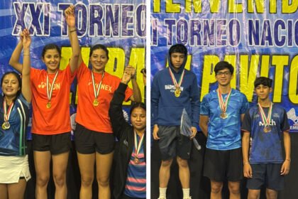 deportistas nicolaitas obtienen multiples medallas en competencia nacional de badminton