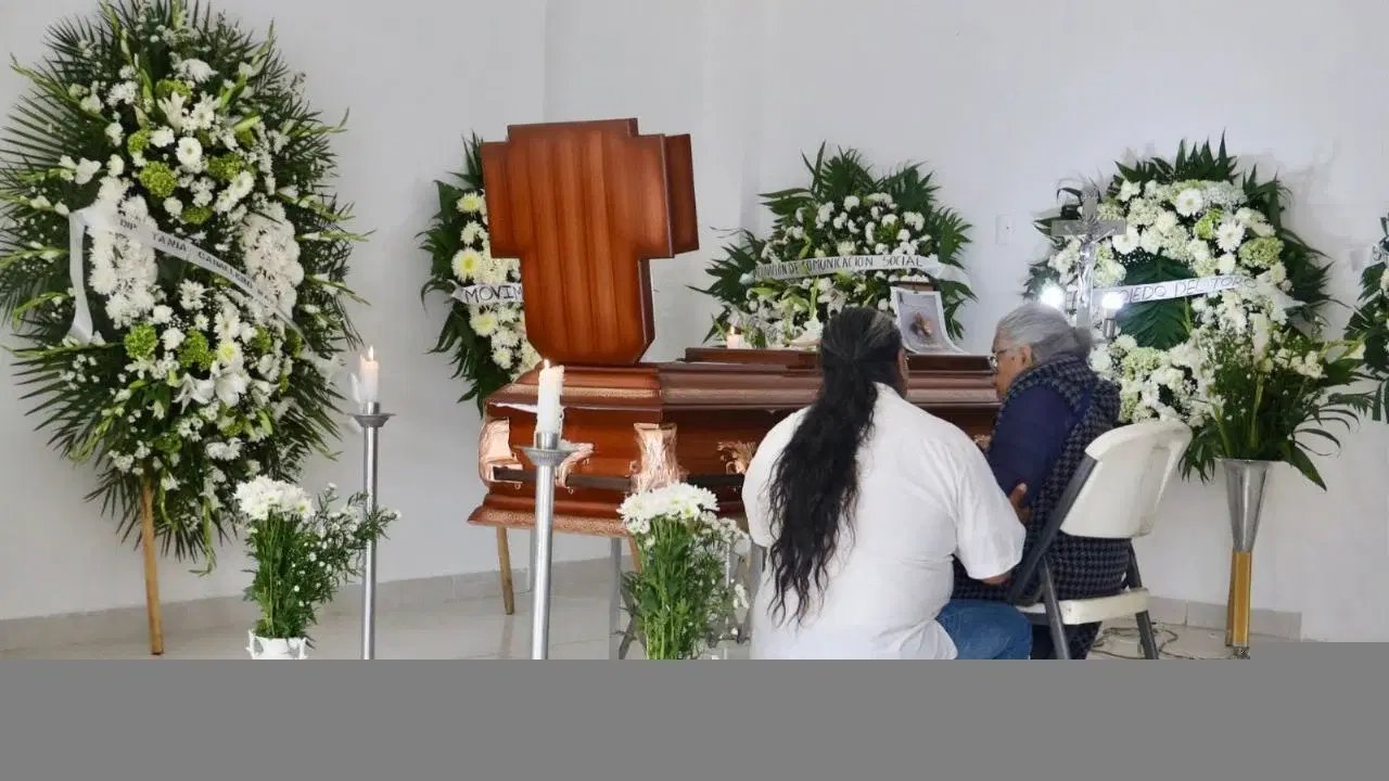 Despiden a Israel Enrique Gallegos Soto tras tragedia en Tren Interoceánico