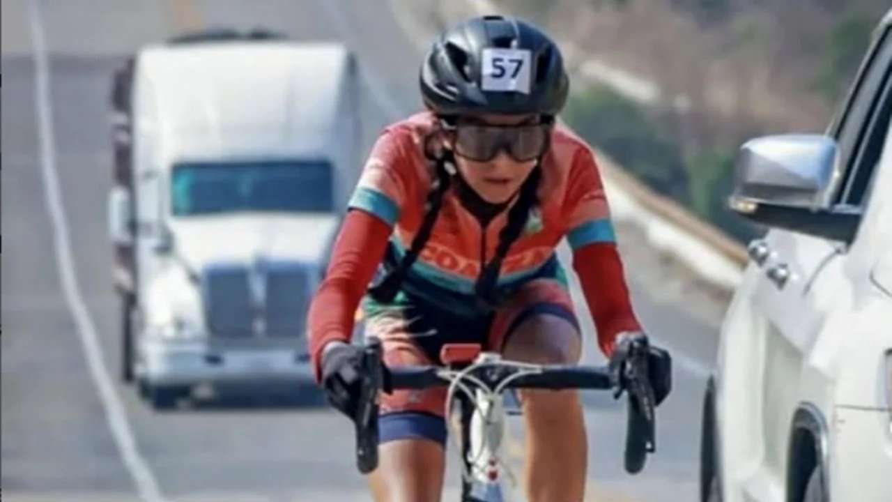 despiden en veracruz a jade romero ciclista de 14 anos