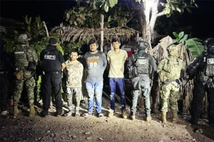 detencion de tres delincuentes en apatzingan por extorsion a limoneros