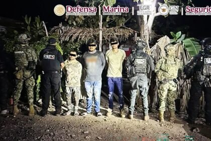detencion de tres hombres en apatzingan por extorsiones a limoneros