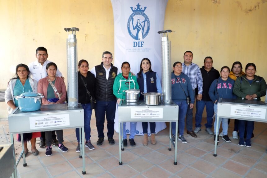 dif estatal entrega estufas ecologicas a 17 comunidades beneficiarias