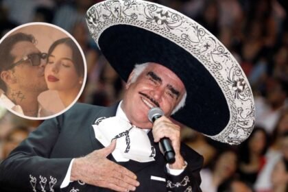 Disco póstumo de Vicente Fernández incluye duetos con Nodal y Ángela