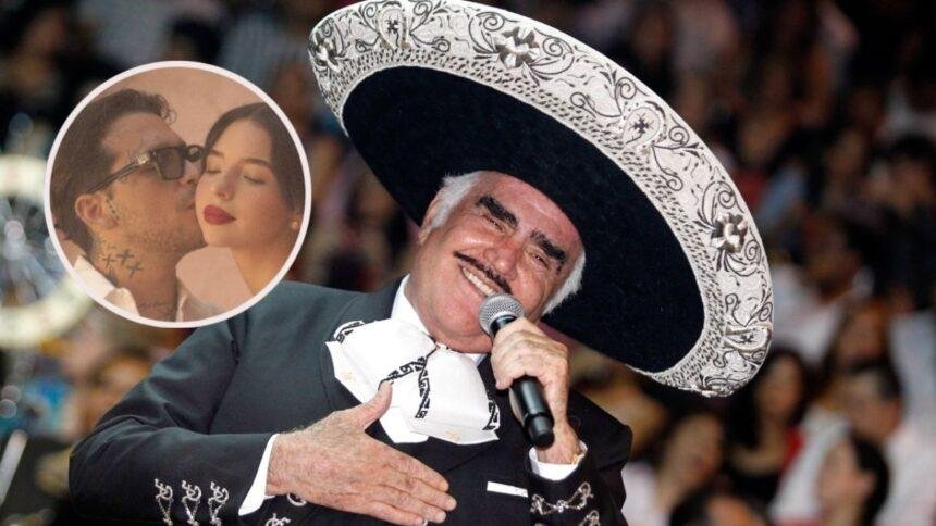Disco póstumo de Vicente Fernández incluye duetos con Nodal y Ángela