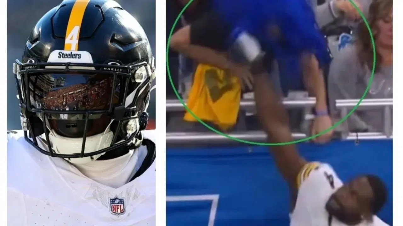 dk metcalf receptor de los acereros de pittsburgh agredio a