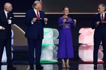 donald trump y claudia sheinbaum se reunen en el sorteo