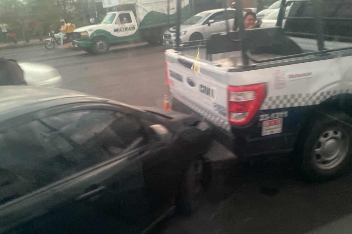 Dos accidentes de tránsito registrados en distintos puntos de Morelia