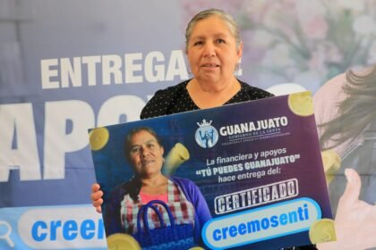 Emprendedores de San Miguel de Allende, Guanajuato, reciben apoyos para negocios