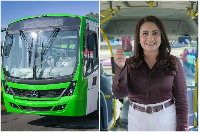 gladyz butanda presenta plan de renovacion del transporte publico en