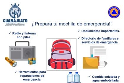 guia de proteccion civil para alistar el plan familiar